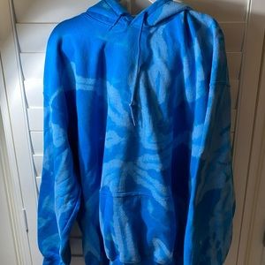 tie dye giant hoodie